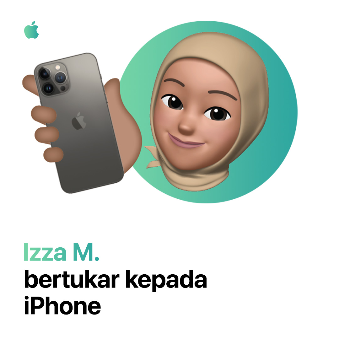 Ketahui cara Izza gunakan bateri iPhone yang tahan lama untuk cari arah.