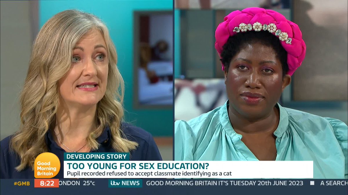 This #GMB clip illustrates everything that’s wrong with British Media. The Gender Critical movement get platformed for a discussion about trans people - but trans aren’t invited. Outrageous. Second day running #TransBan