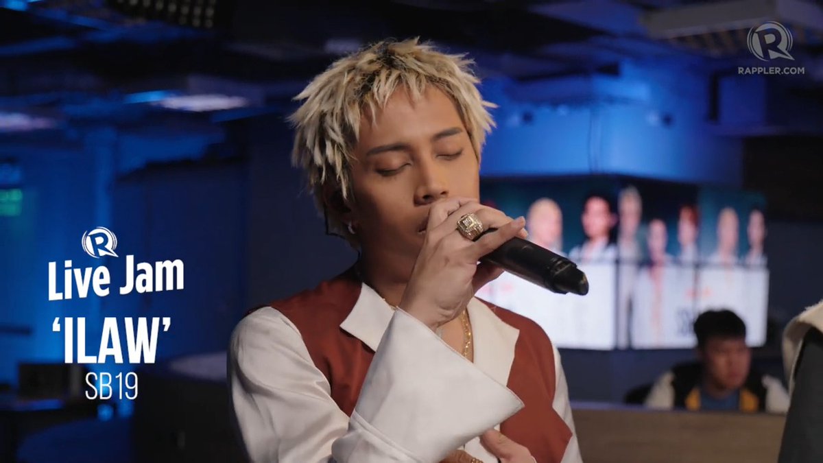 WATCH: P-pop group SB19 Official performs 'ILAW' on #LiveJam. The song, which is part of the group's EP #PAGTATAG, talks about the pressures of being in the spotlight. Watch the full #SB19xRapplerLiveJam episode: