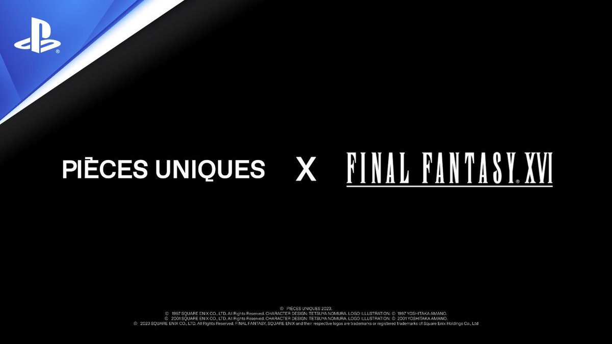 Pour la sortie de FINAL FANTASY XVI, SQUARE ENIX France a collaboré avec le label "Pièces Uniques" pour créer 8 tenues de haute couture, faites à la main et inspirées des Primordiaux. Cette collection capsule "Artefact Primordial" sera dévoilée lors de la Fashion Week de Paris.