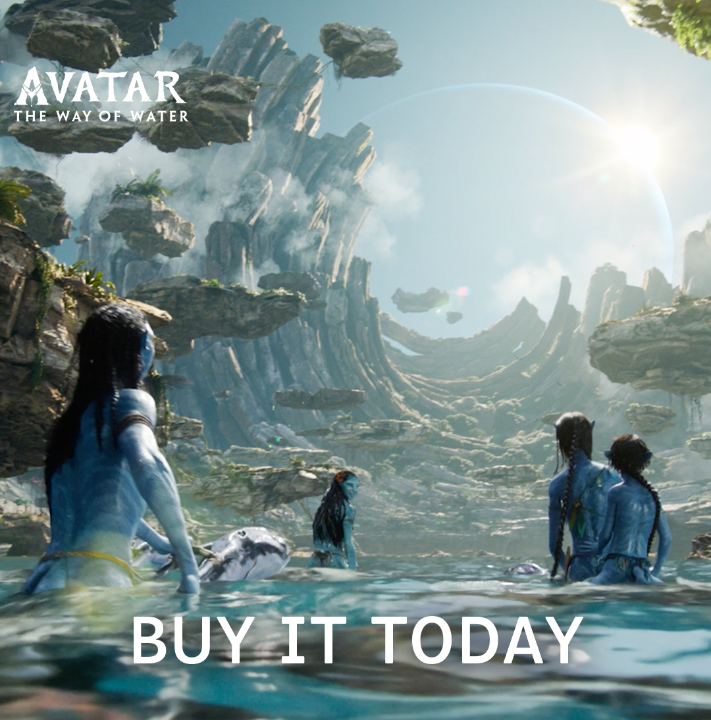 Dive deeper into the world of Pandora 💙 #AvatarTheWayOfWater is now Blu-ray, Blu-ray 3D, and 4K Ultra HD—buy it today.