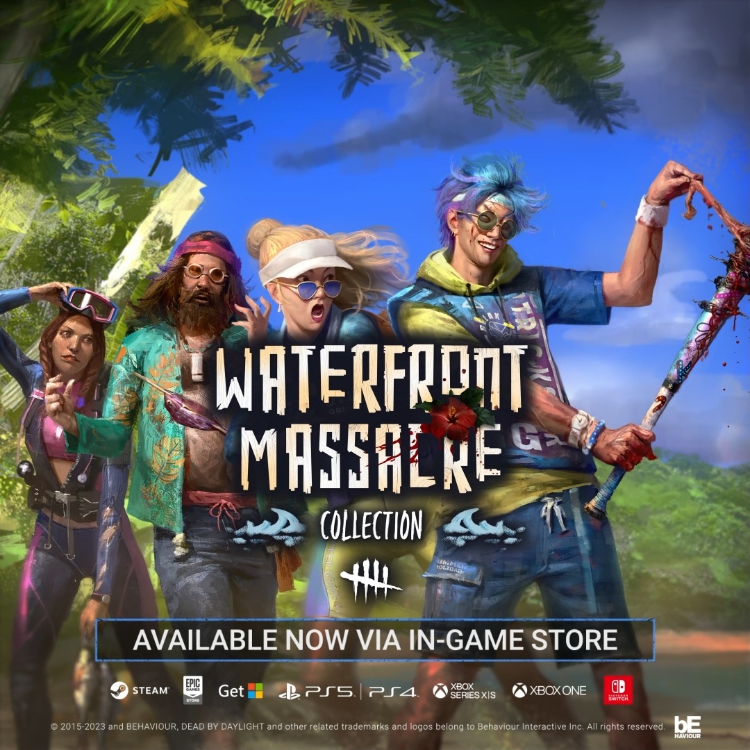 There’s something about the saltwater air. The Waterfront Massacre returns, washing ashore new Outfits for The Trickster, Yun-Jin Lee, Meg Thomas, and Jeff Johansen.