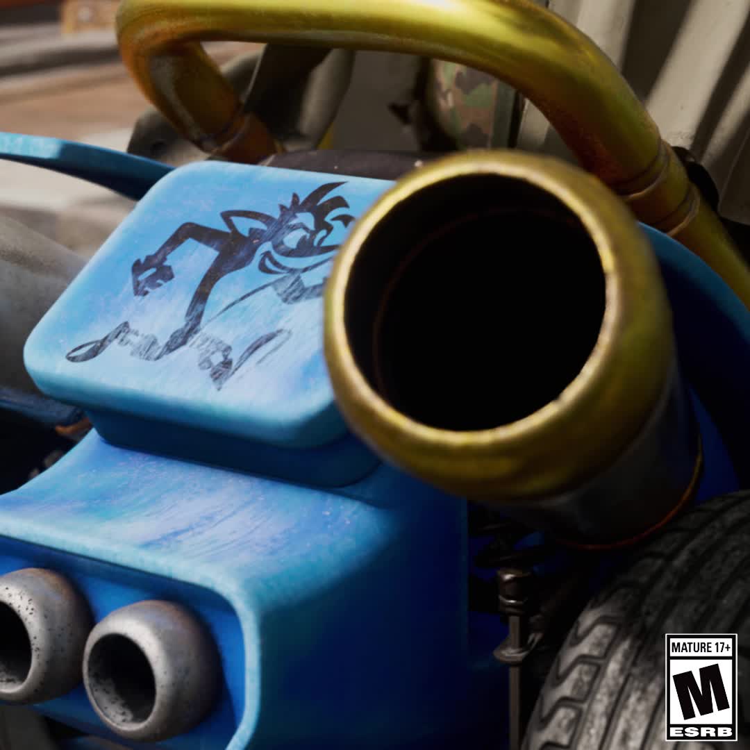 It's time to Crash the party 😜 Get the Crash Team Rumble Weapons Bundle in the Call of Duty store.