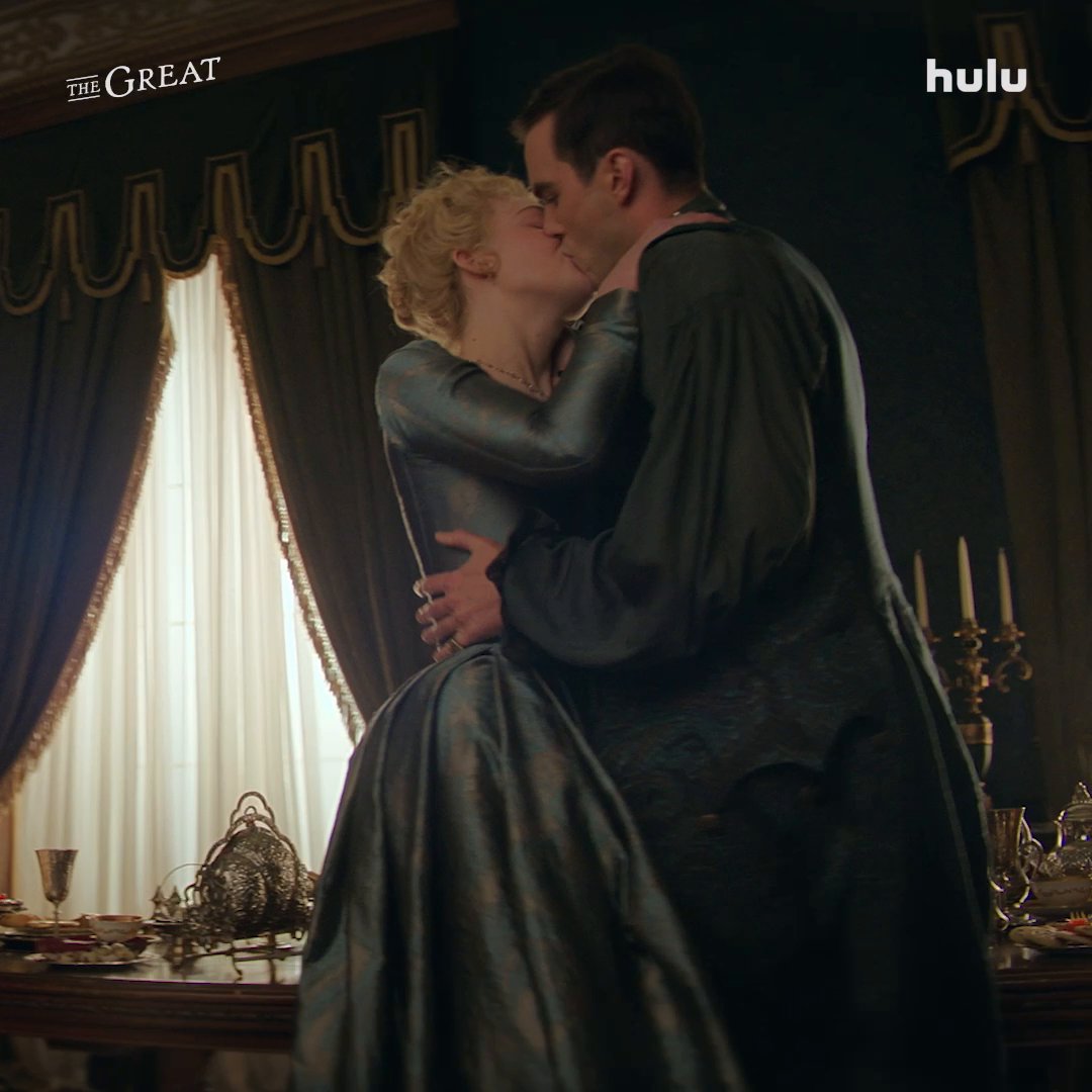 It's a union like no other! Delight your gaze on Elle Fanning and Nicholas Hoult in #TheGreat, for your Emmy consideration.