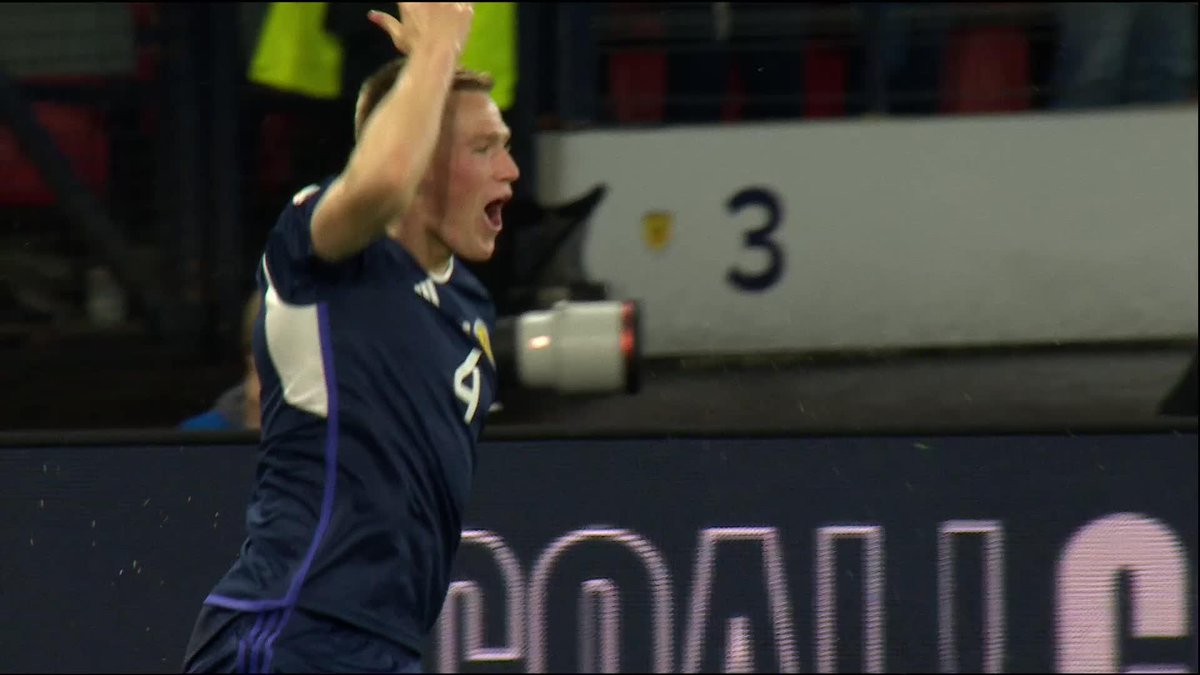 He just can’t stop scoring for Scotland 🏴󠁧󠁢󠁳󠁣󠁴󠁿 #SCOGEO