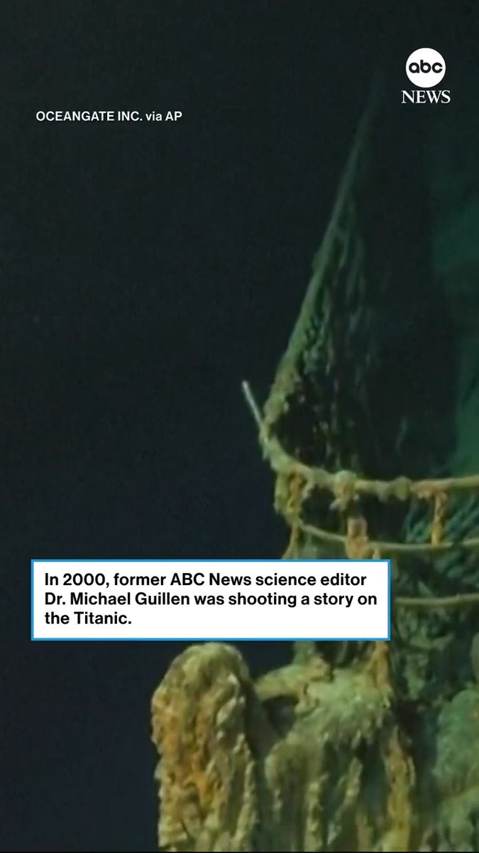 "I wouldn't wish that experience on anyone." Former ABC News science editor Dr. Michael Guillen recounts perilous experience when the Russian submersible he was aboard got trapped in the Titanic's propellor while exploring the wreckage for a report.