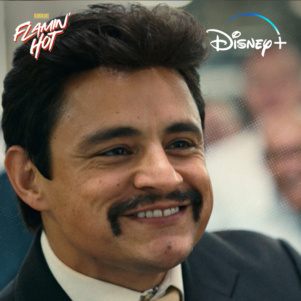 He’s the man with the plan. #FlaminHotMovie, directed by Eva Longoria Baston, is now streaming on #DisneyPlus and @Hulu.