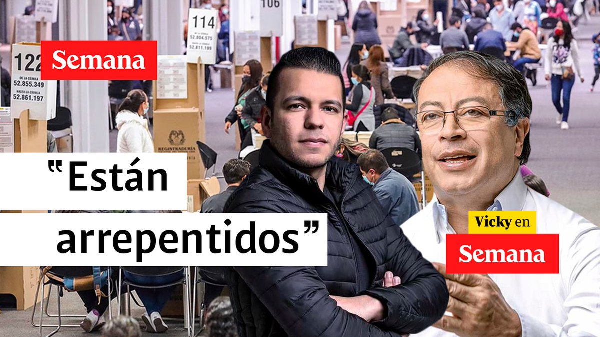 “Conozco personas que votaron por Gustavo Petro, incluso gente muy cercana, que hoy están arrepentidas”: Jota Pe Hernández.