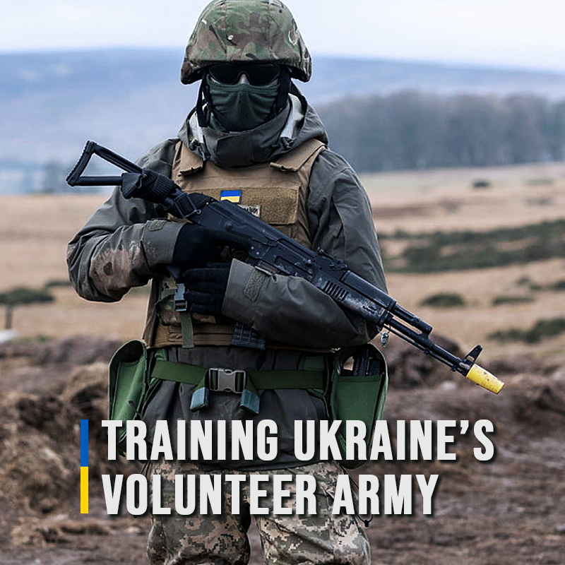 ❝It is necessary to end this war as soon as possible and finally free our Ukraine from the enemy❞ Follow a group of Ukrainian volunteers as they go through a UK-led course and learn crucial skills to defend their country on the frontlines #StandWithUkraine 🇺🇦