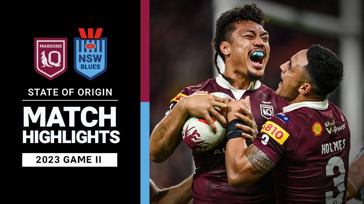 Match Highlights 🎥 - #Origin II State of Origin in 2023 belongs to Queensland after they defeated New South Wales 32-6 in Origin II.