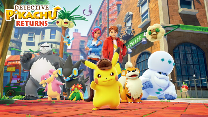 Solve mysteries with the personality-packed Detective Pikachu in Detective Pikachu Returns, coming to #NintendoSwitch on Oct. 6!