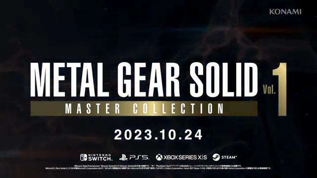 『METAL GEAR SOLID: MASTER COLLECTION Vol.1』 10月24日発売決定&amp;予約開始！ 歴代シリーズのコレクション第1弾がNintendo Switch,PS5®,Xbox Series X|S,Steam®で登場！ メーカー希望小売価格7,480円(税込) 詳細👇 #MetalGearSolid #メタルギアソリッド #MGSVol1 #MG35th