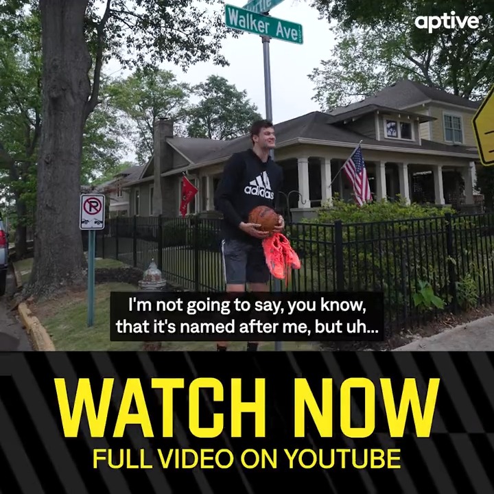 Back to the 404 with our guy Walker Kessler 🏠 See his high school gym, meet his former coach and learn just how many times he's been a War Eagle 🧐 #HomeMatters | Aptive Environmental