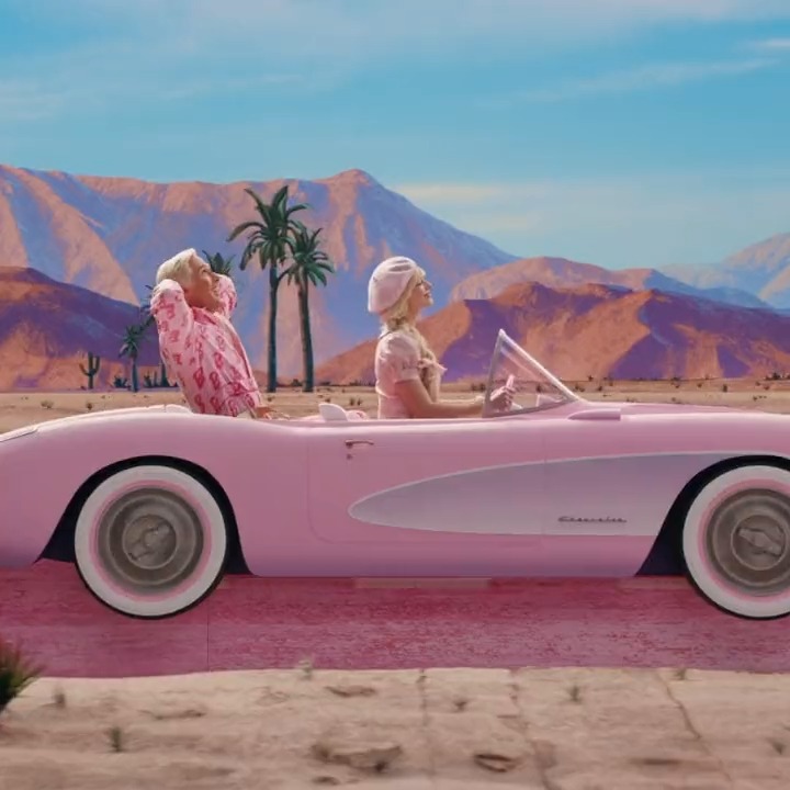 The summer sun is shining bright on Barbie Land. ☀️✨ #BarbieTheMovie makes waves in ONE MONTH! Get your tickets to see it only in theaters now: