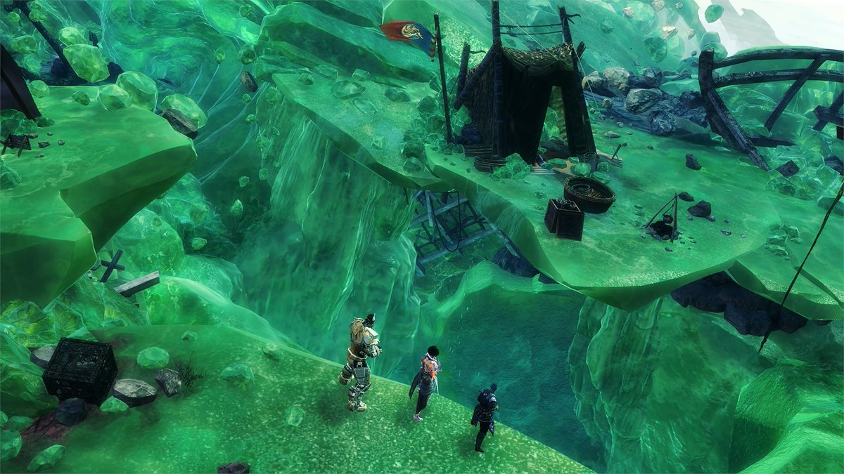 Prepare to experience a piece of Canthan history: Captain Thess and his Serpent Clan set out to find survivors of the Jade Wind and encounter a growing evil beneath the petrified sea. The Silent Surf fractal comes to Guild Wars 2 on July 27.
