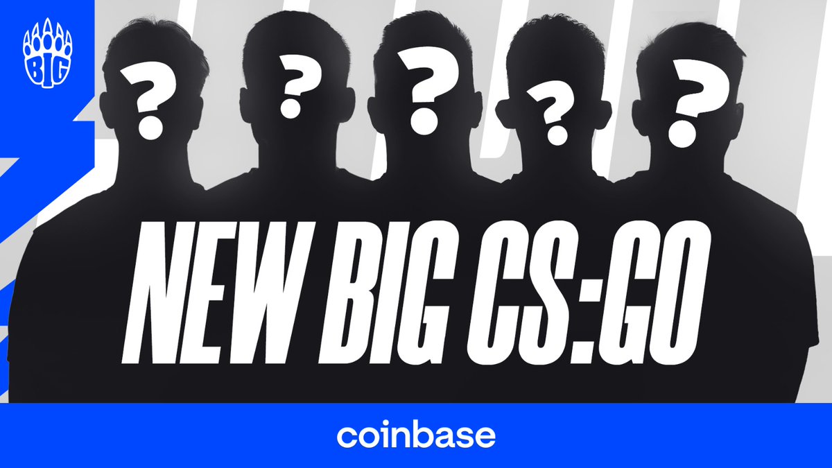 PRESENTING THE NEXT GENERATION OF BIG! 🏆 We are excited to start a new chapter in our Counter-Strike history. #GOBIG 📰