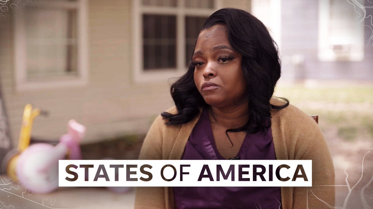 Under Mississippi’s abortion ban, Shirley makes a life-or-death decision. “My doctors tell me that if I don't go through with the termination of the pregnancy, then I might not live.” Watch the full “States of America” episode here: