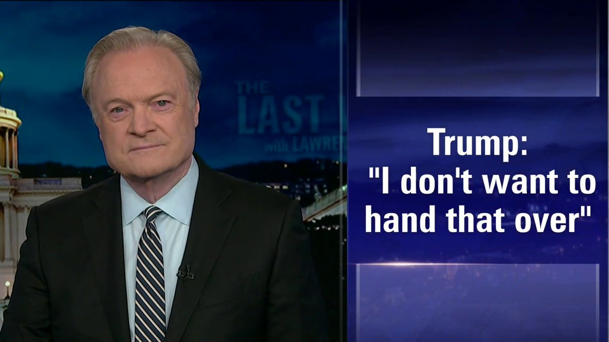According to Lawrence O'Donnell, "Donald Trump apparently believes that if you violate a legal deadline, you must go to prison" — at least when it comes to Hunter Biden.