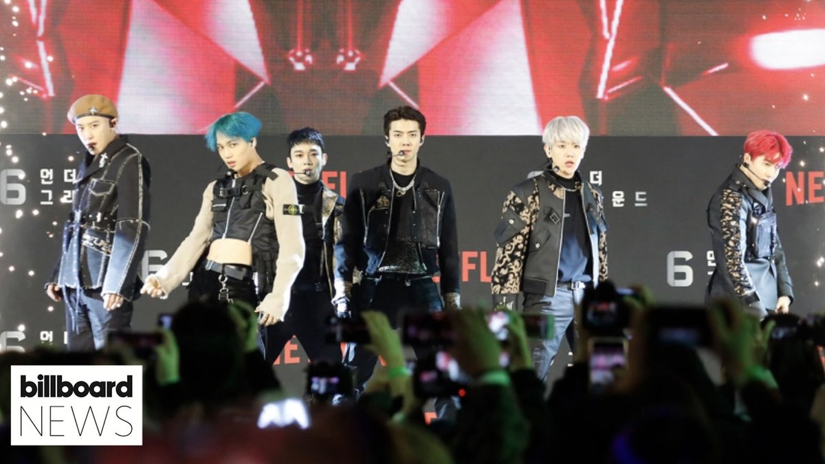 .EXO's "Let Me In" debuts at No. 1 while Olivia Rodrigo's "Vampire" starts at No. 2 on the #HotTrendingSongs chart this week. 📈 #BillboardNews
