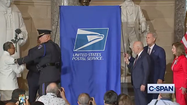Rep. John Lewis Stamp Unveiling