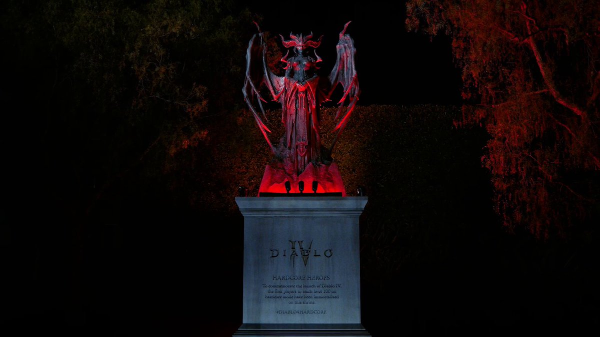1000 #Diablo4Hardcore heroes evaded death. Their achievements will be celebrated for eternity in the halls of Blizzard. A full list of names will be shared in the coming days.