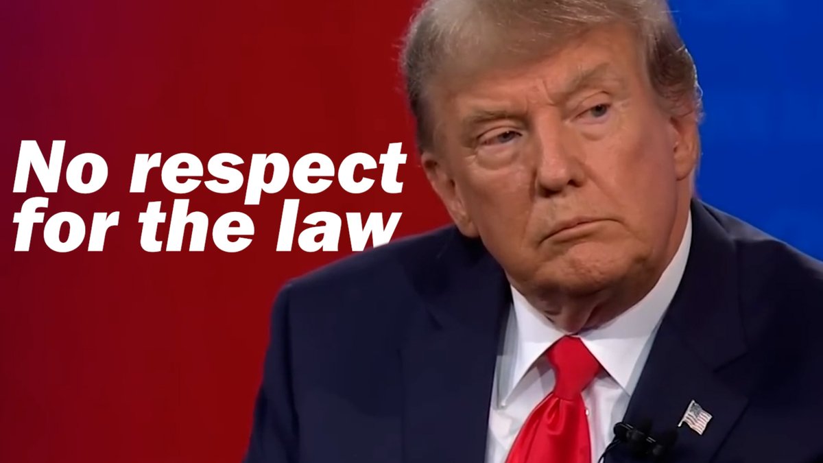 New Ad: Trump's too busy to follow the law