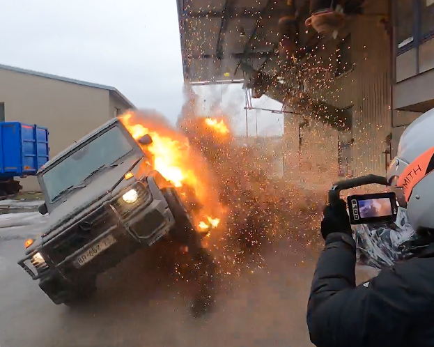 Extraction 2 - BTS Footage vs. The Final Stunt