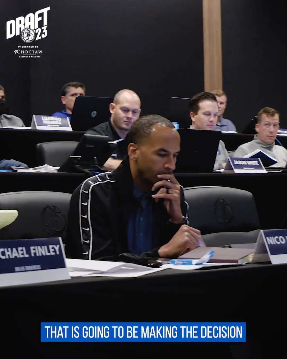 Mavericks Senior Director of Pro Personnel, Matt Riccardi, takes us Behind the Draft, explaining what it’s like to be on the clock and what Draft day entails ⏰ #MavsDraft23 // #MFFL