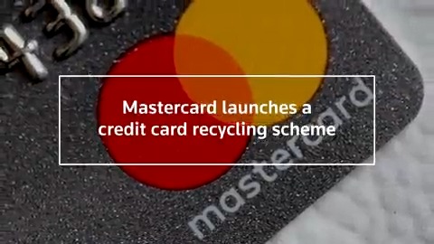 Mastercard plans to provide shredding machines to banks to recycle cards as part of a plan to keep debit and credit cards from ending up in landfills