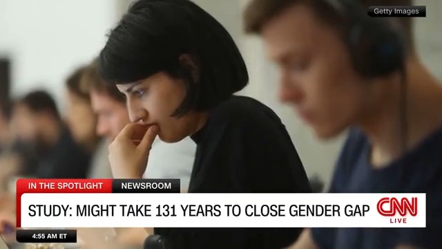It could take 131 years for the world to close the gender gap, according to a new report