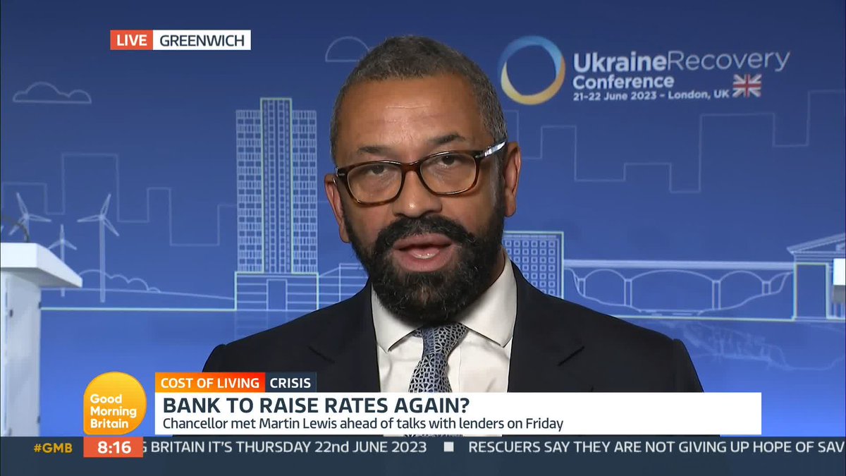 'When you've needed to find the money to support Ukraine you have found the money, why can't you find the money for people who are on the verge of losing their homes?' Ben and Susanna question James Cleverly MP about the support available for mortgage holders