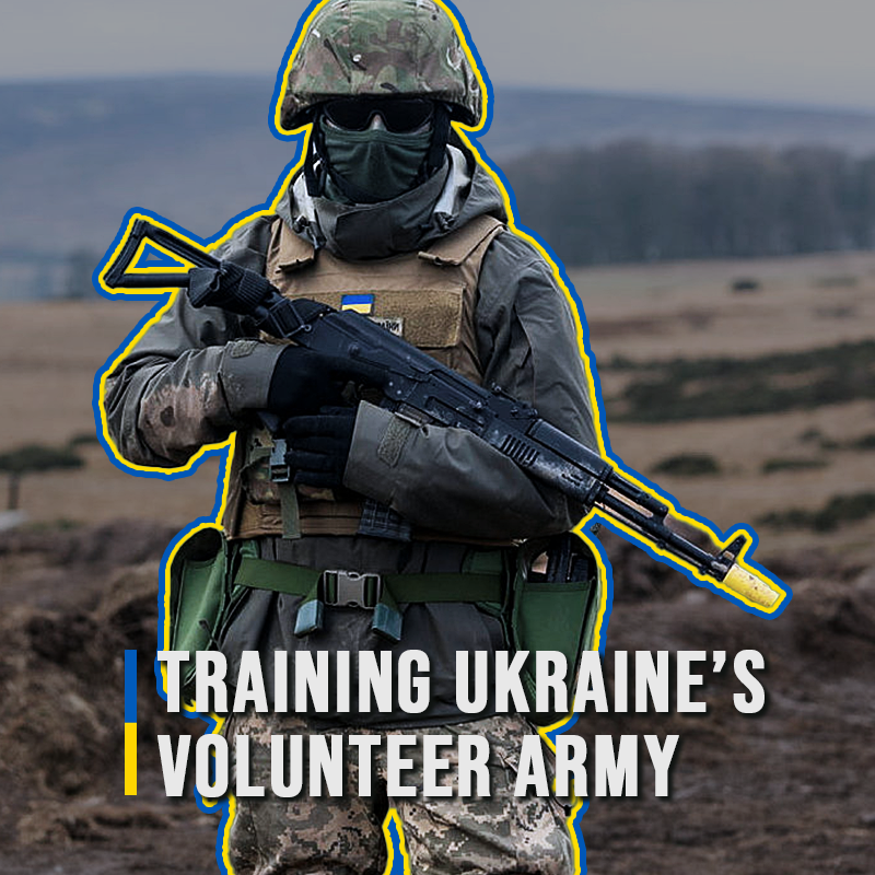 Since Russia’s full-scale invasion of Ukraine, tens of thousands of brave Ukrainians have volunteered to defend their country. They are trained in basic military skills by NATO Allies and partners across Europe #StandWithUkraine 🇺🇦