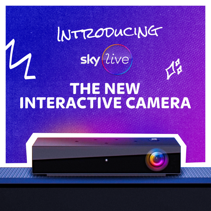 Introducing #SkyLive. The new interactive camera that will transform your TV with an endless range of immersive experiences. It changes everything. Learn more: #TVTransformed