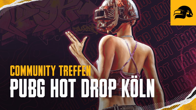 Kommt am 26. August zum ultimativen PUBG: BATTLEGROUNDS Meetup während der gamescom-Woche in Köln: #PUBGHotDrop 🔥 Informationen &amp; Tickets gibt es hier: 🎟️