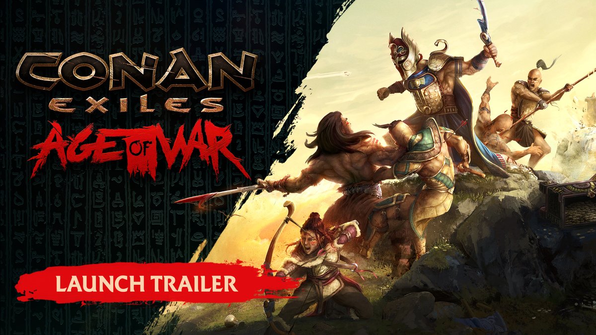 Sound the warhorns and grab your weapon, the #AgeofWar has arrived. 📯 Out NOW for PC, PlayStation, and Xbox! Introducing: 💎 Clan Hoards 🚩 Clan Emblems ⚔️ Weapon and combat improvements Blog: