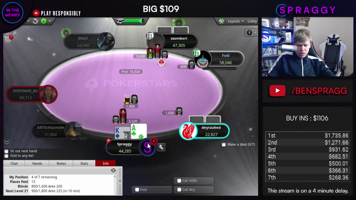 ICM 101 with Spraggy 👇 For lesson two, check out this ICM guide for beginners from PokerStars Learn 👉 UK readers 👉