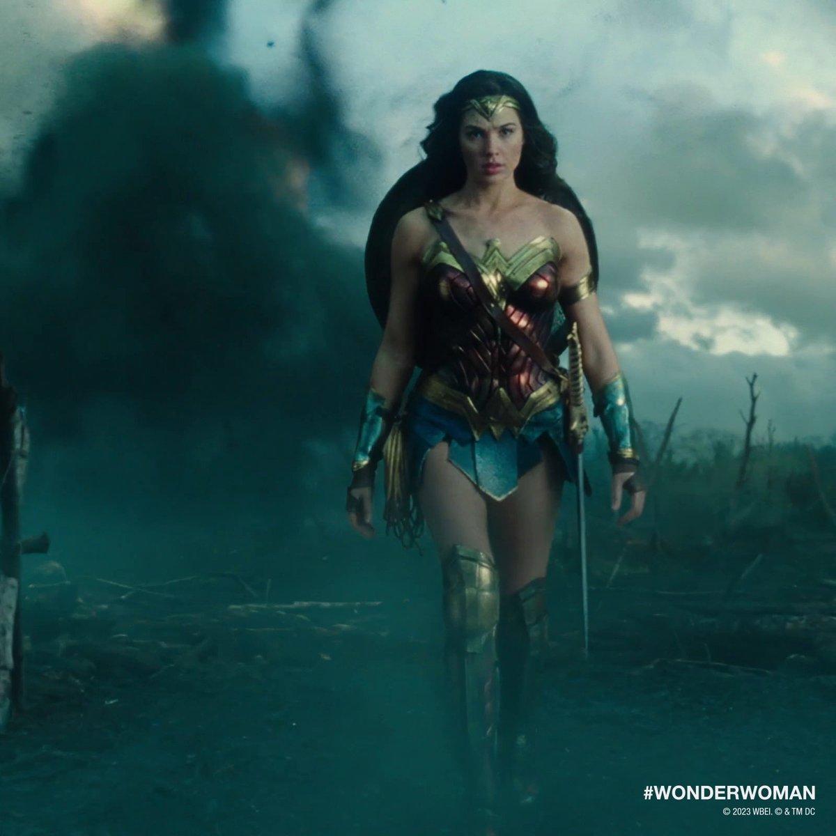 Wait a second... who's that?!?! Own Wonder Woman on Digital.