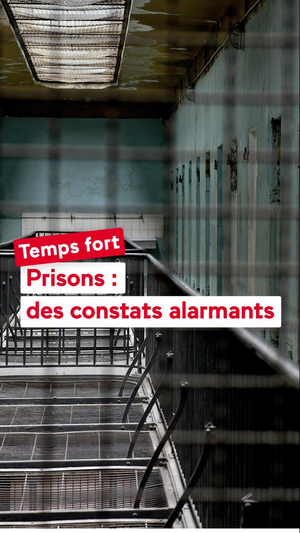 #Prisons : "Chaque fois que j'entre dans une cellule je crois que j'ai touché le fond mais le fond est toujours plus loin." Année après année Dominique Simonnot, contrôleure générale des lieux de privation de liberté, alerte sur la "détresse absolue" des détenus et surveillants.