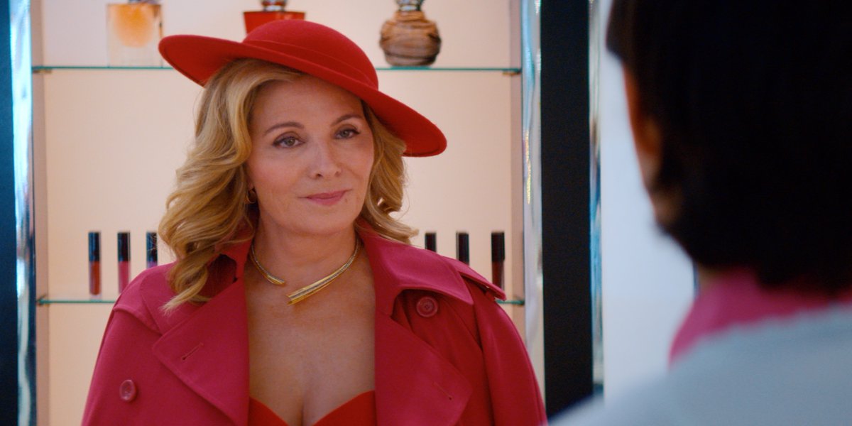 Kim Cattrall is everything as makeup mogul Madolyn Addison in Glamorous. Now on Netflix.