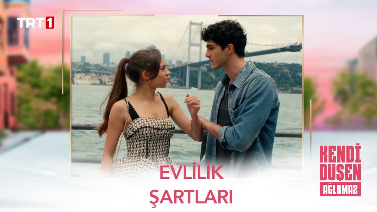 “Evleniyormuş gibi yapmayacağız gerçekten evleneceğiz…” 💍 #KendiDüşenAğlamaz TRT 1