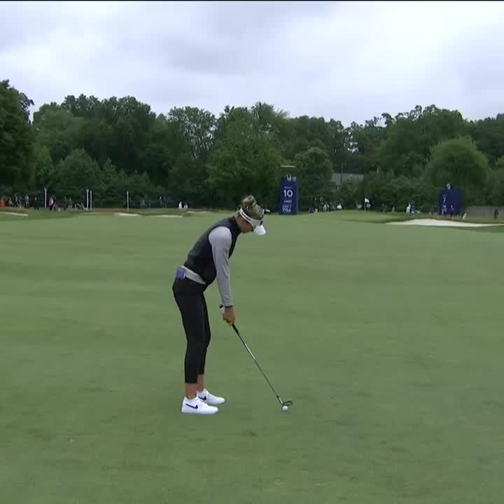 A birdie to start 2021 Champion Nelly Korda is on the course at Baltusrol Watch now on Golf Channel!