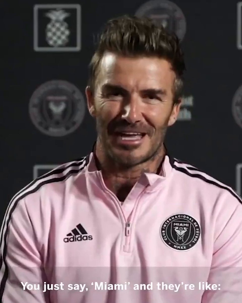 David Beckham said this about bringing Messi to Inter Miami two years ago 👀