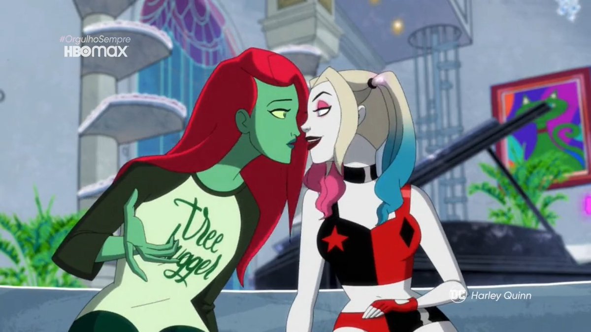 Como a humanidade viveu tantos anos sem esse casal? #OrgulhoSempre #HarleyQuinn