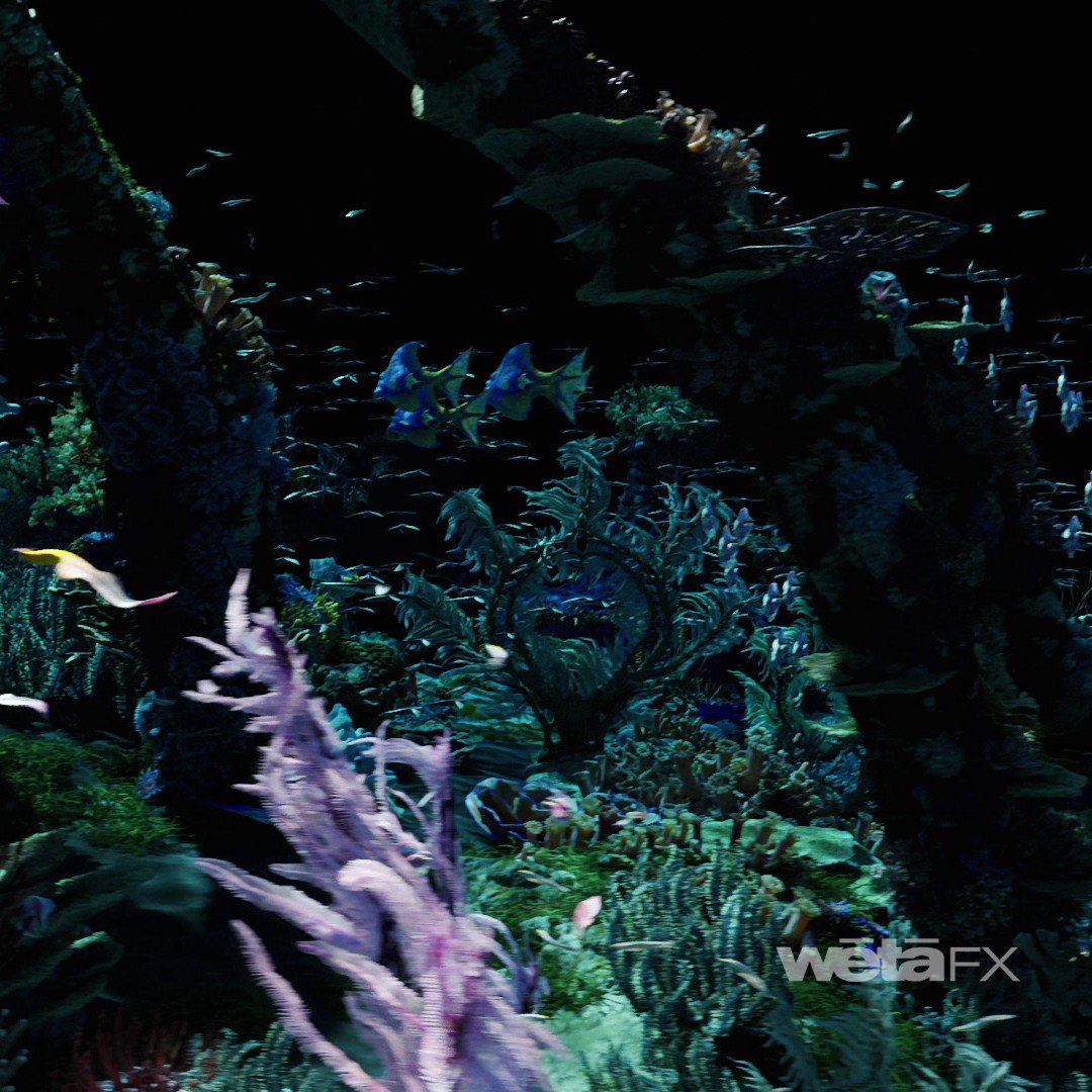 The total amount of data stored for Avatar was 18.5 petabytes – this is 18.5 times the amount used on the original #avatar. Roughly 38% of the rendering was completed in the cloud. #WētāFX #vfx #AvatarTheWayOfWater