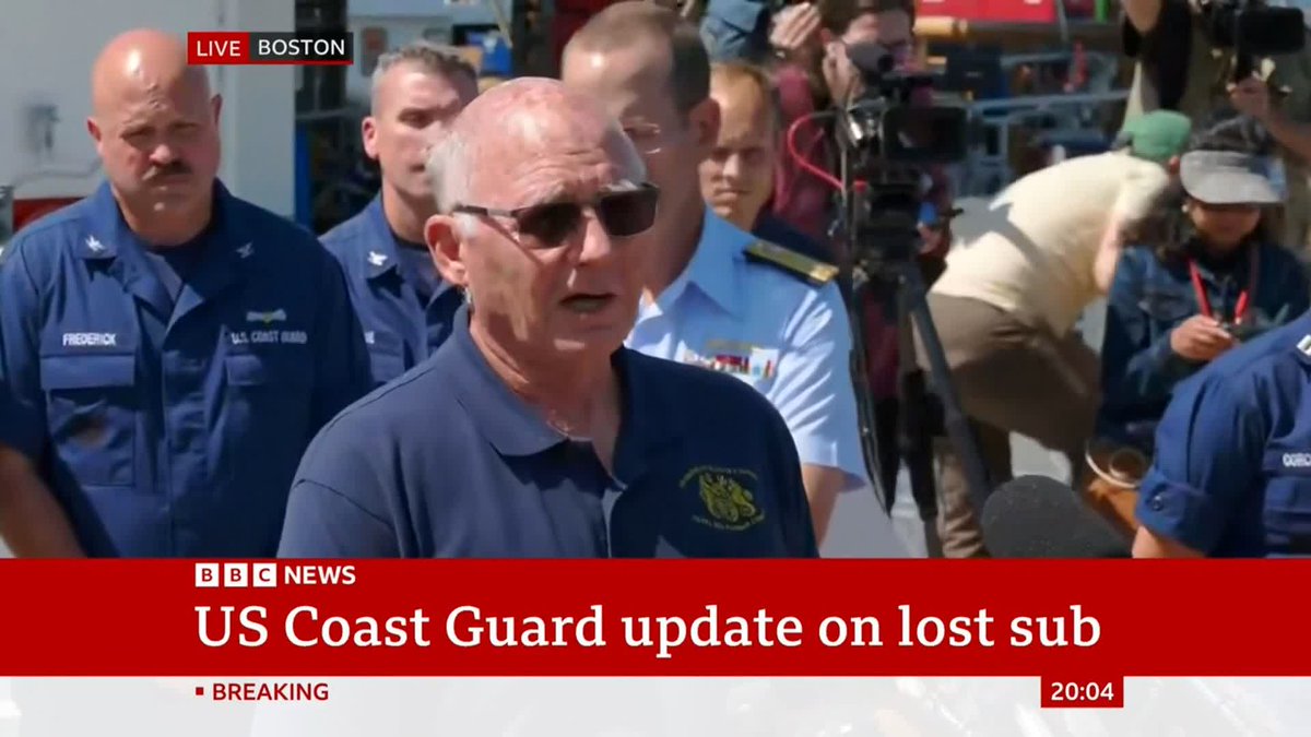 Undersea expert Paul Hankin explains how the debris found was known to be that of the Titan submersible The US Coast Guard say what has been found is consistent with a catastrophic loss of the pressure chamber Latest