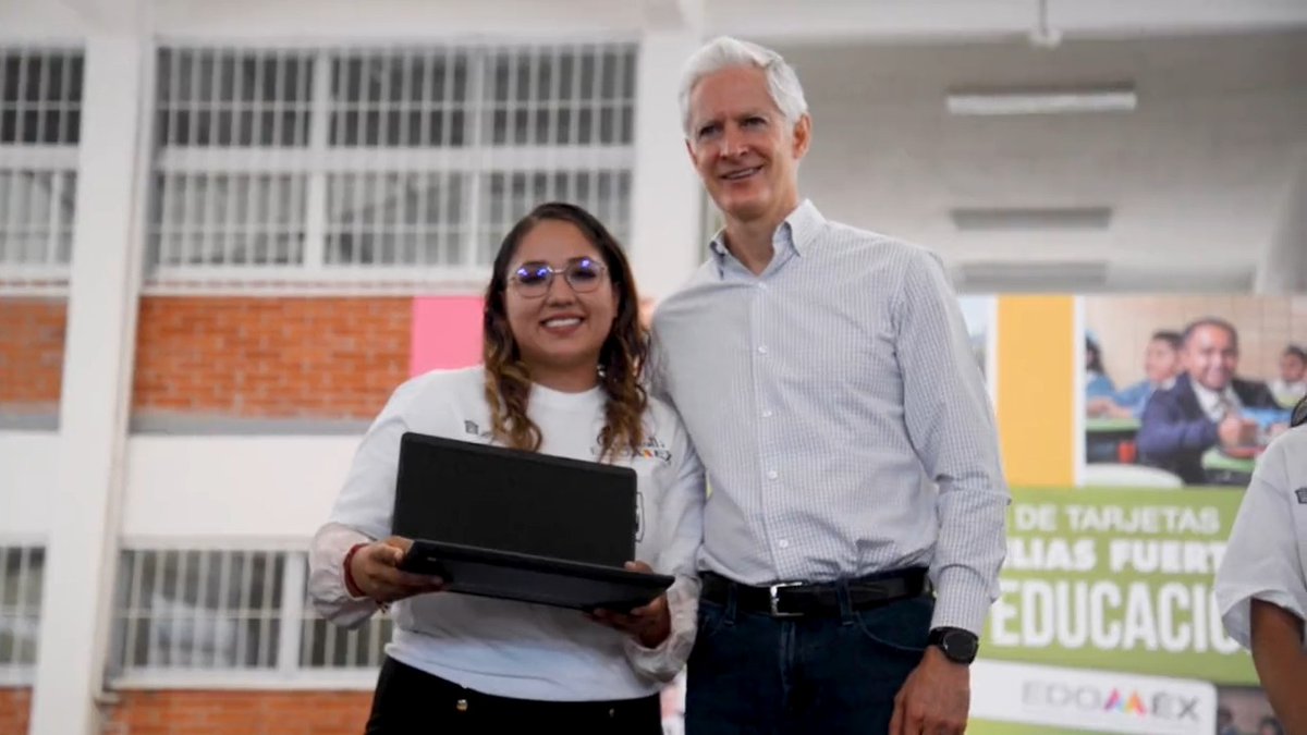 Seguimos construyendo un sistema educativo fuerte para las niñas, niños y jóvenes mexiquenses.