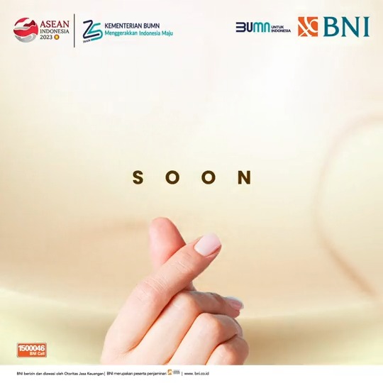 The legend is here!💎 Sebentar lagi kolaborasi spesial dari BNI akan segera hadir. Yuk, spill tipis-tipis dulu di kolom komentar kalau kamu tau jawabannya🤭 #BNI46 #BUMNuntukindonesia #BNITapCash #BUMNMenggerakkanIndonesiaMaju #HUT77BNI #GlobalReachIndonesianPride