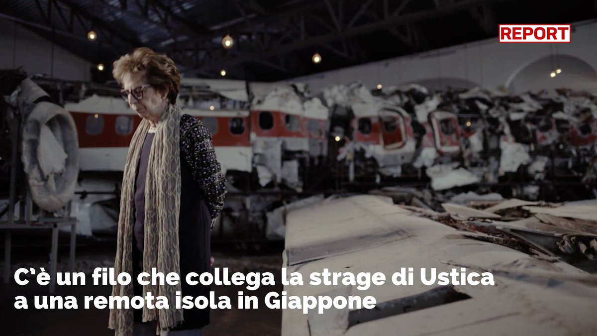 C’è un filo che collega la strage di Ustica a una remota isola in Giappone, dal Museo per la Memoria di Ustica di Bologna fino all’isola di Teshima. #Report lunedì alle 21.20 #Rai3