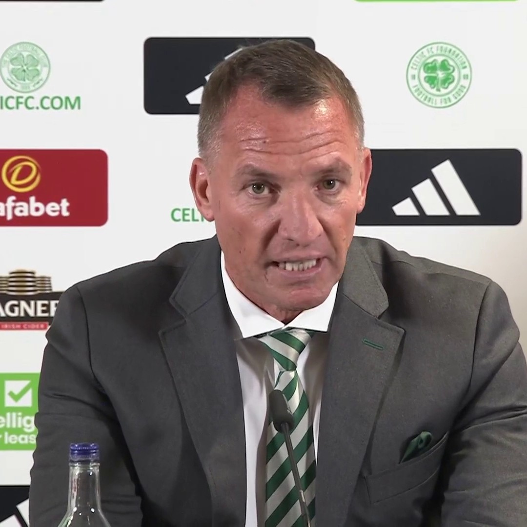 "It wasn't a nostalgic move...I'm here to win!" Brendan Rodgers speaking in his first press conference since being re-appointed as Celtic boss. 🍀