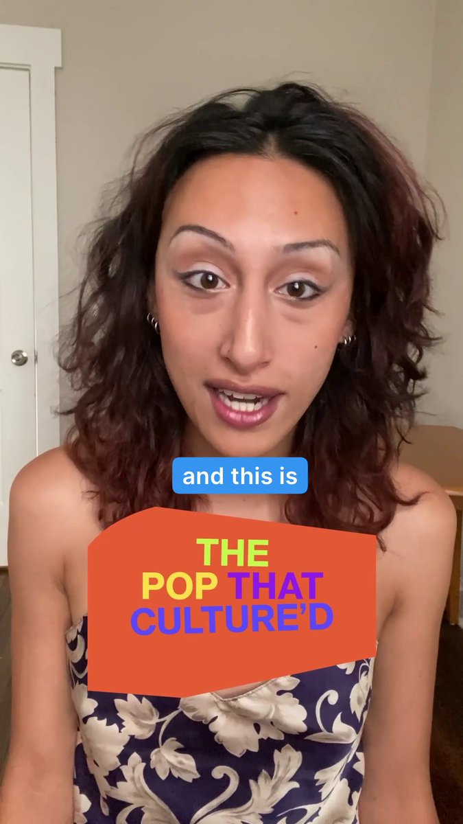 So obsessed with jojo brown stopping by The Pop That Culture'd Me in celebration of Pride Month. 🌈